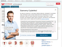 Tablet Screenshot of echirurgia.pl